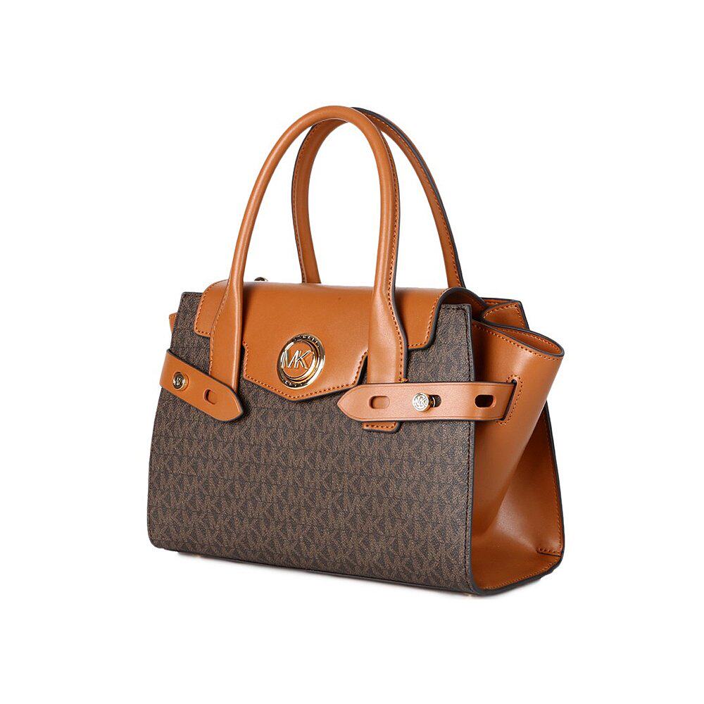 香港直发michael kors 迈克高仕 女士棕色单肩手提包 30s0gnms1b
