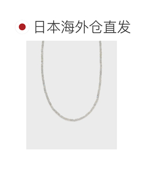 日本直邮NOJESS 女士 K10 黄金 拉布拉多石项链 简约设计 3025411