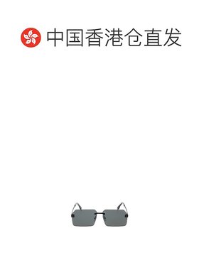 香港直邮FENDI 女士眼镜 FE40043U02A AW2024 灰色 方框太阳镜