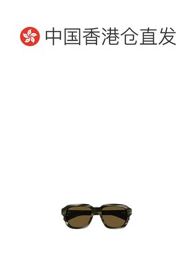 香港直邮GUCCI 男士太阳镜 GG1508S003 SS2024 绿色 全框太阳镜