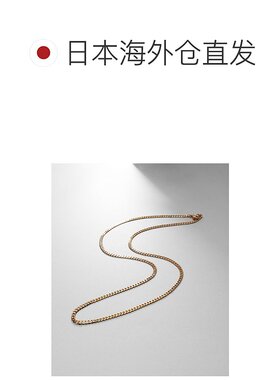 1h可退 日本直邮COCOSHNIK 女士55cm设计感银色项链 767313769999