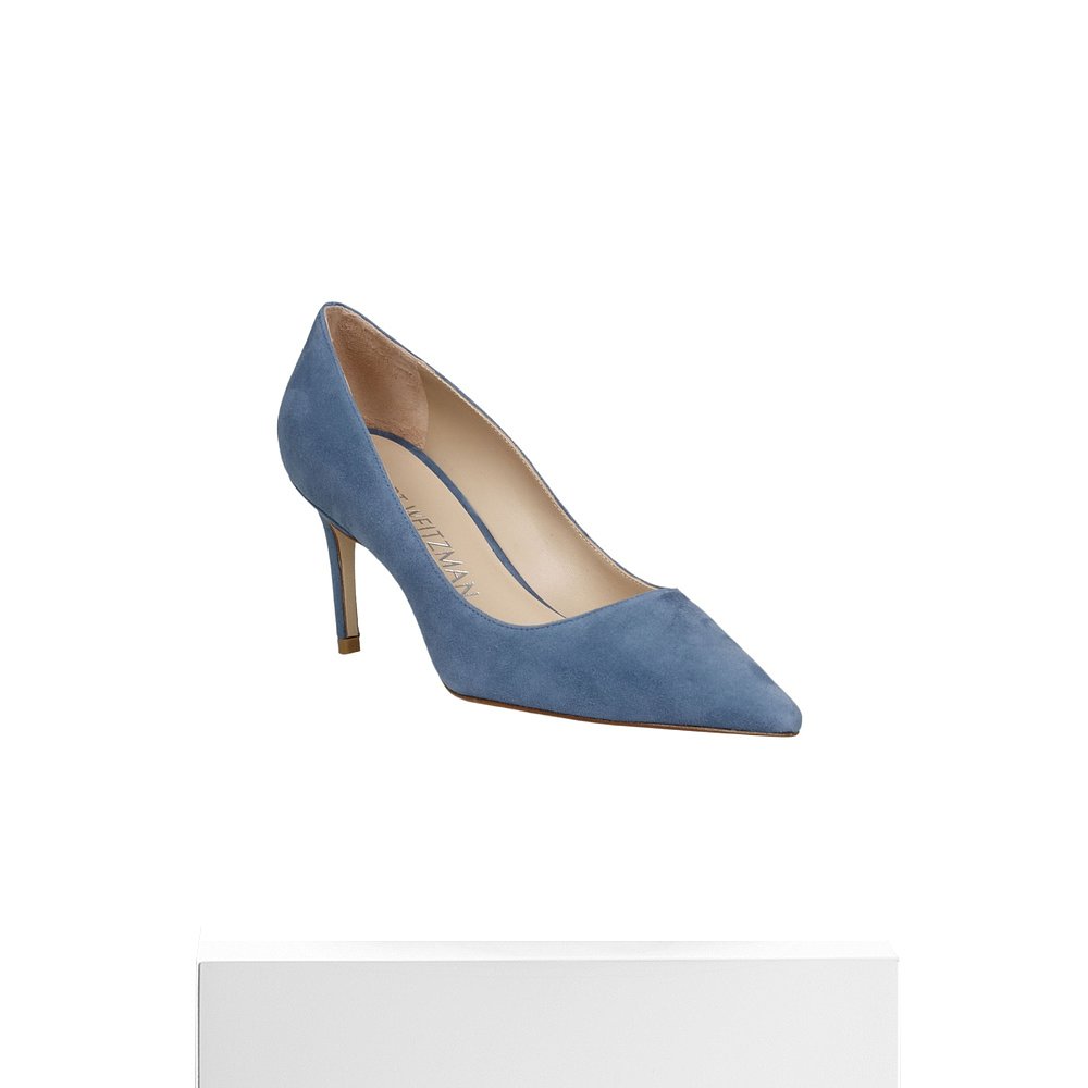 香港直邮STUART WEITZMAN 女士高跟鞋 STUART75PUMPS7009BLUE - 图3