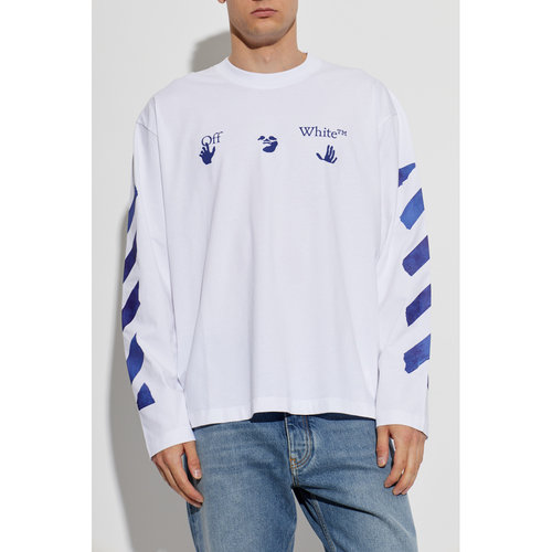 香港直邮OFF-WHITE 男士T恤 44MAB09CF26J007100 【付后1h可退】 - 图2