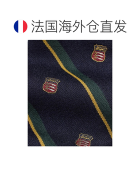 自营欧洲直邮Ralph Lauren拉夫劳伦 男士海军蓝复古条纹俱乐部领
