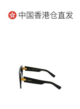 香港直邮BALMAIN 女士太阳镜 BPS100A56A AW2024 黑色 B-I