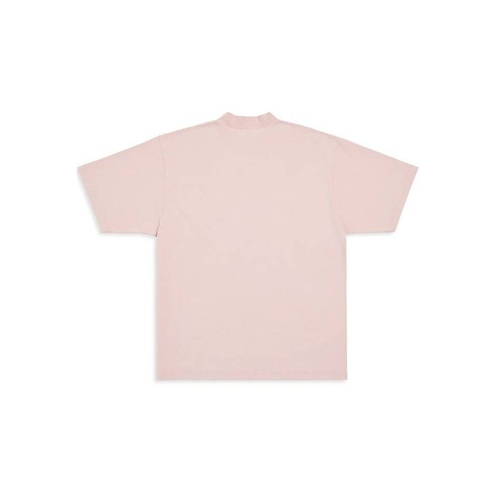 潮奢 Balenciaga 巴黎世家 男士圆领短袖T恤 - 图0