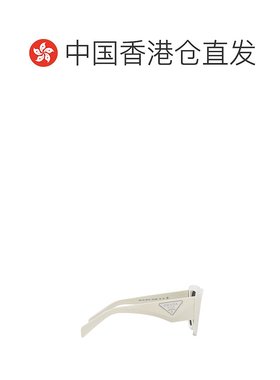 香港直邮PRADA 女士眼镜 PR14ZS1425S0 SS2024 黑色 徽标太阳镜