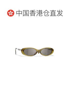 香港直邮CHANEL 女士眼镜 CH556517423 CO 灰色 全框太阳镜