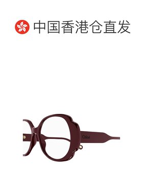 1h可退 香港直邮CHLOÉ 女士眼镜 CH0196O005 SS2025 红色 CH0196O