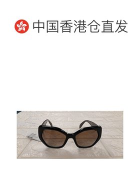 香港直邮PRADA 女士太阳镜 0PR16SS1AB1X1 SS2025 黑色 全框太阳