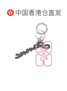 香港直邮GANNI 女士钥匙扣 A7062872 AW2025 灰色【付后1h可退】