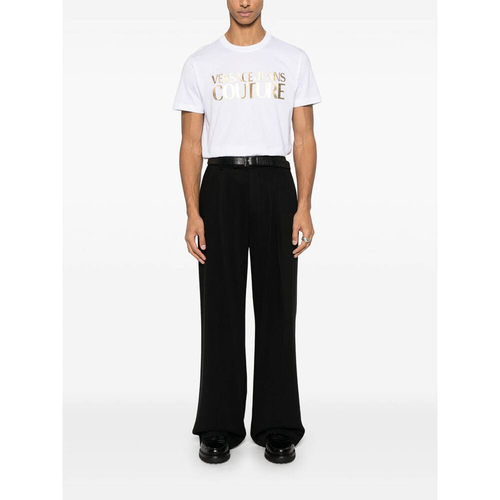 香港直邮Versace Jeans Couture 男士T恤 78GAHT0【付后1h可退】 - 图2