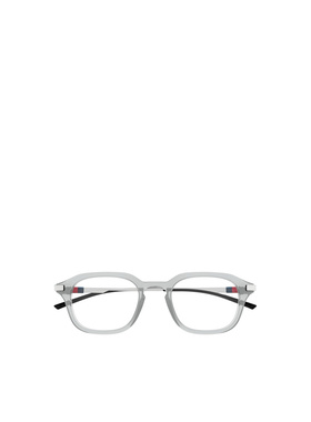 GUCCI 男士眼镜 GG1891O003 SS2025 白色 几何平光镜古驰