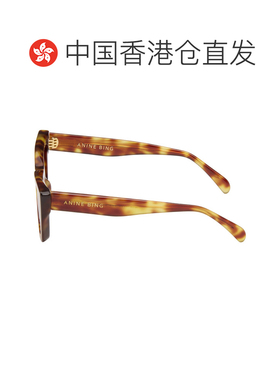 1h可退 香港直邮Anine Bing 女士眼镜 A1211756223 SS2026 棕色 L