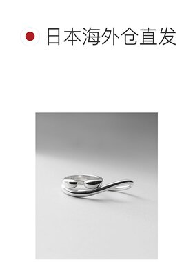 1h可退 日本直邮COCOSHNIK 女士可持续双指堆叠戒指 767612589999