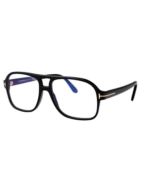 TOM FORD 男士眼镜 FT6058B001 CO 蓝色 几何框平光镜