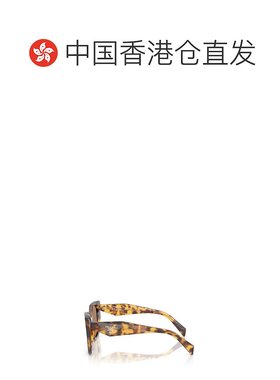 香港直邮PRADA 女士眼镜 PR19ZS14L06B CO 棕色 全框太阳镜
