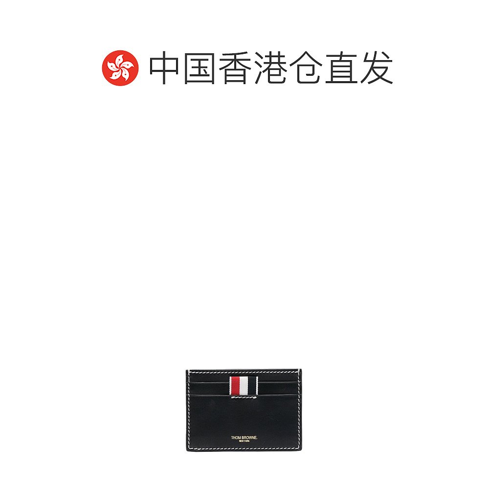 香港直邮THOM BROWNE 蓝色男士卡夹 MAW020L-L0044-415 - 图1