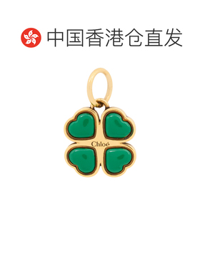 香港直邮CHLOÉ 女士项链 CH26AK257CB79DA AW2026 绿色 三叶草黄