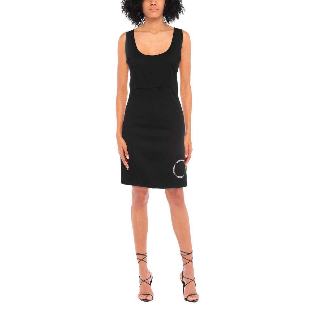 1h可退 香港直邮moschino 爱莫斯奇诺 女士 紧身连衣裙 black黑色,淘宝优惠券,粉丝福利购,淘宝优惠卷