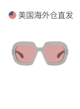 自营salvatore ferragamoFerragamo粉红方形女士太阳镜SF2068SE 2