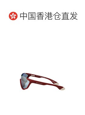 香港直邮GUCCI 男士太阳镜 GG2018S006 AW2025 古驰红色