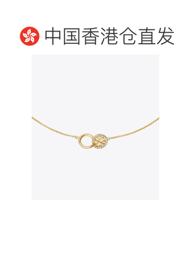 香港直邮TORY BURCH 女士项链 178208783 AW2025 金色 ICON 密钉
