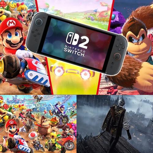 海外直邮任天堂Switch2同捆版港版/日版马里奥赛车游戏机主机 - 图3