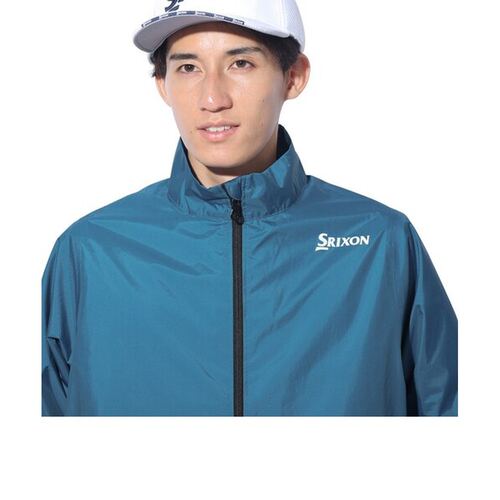 日本直邮SRIXON SMR4001J 高尔夫防雨外套 蓝色 [830620795] - 图3
