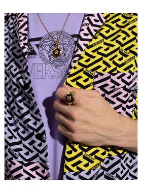 Versace 徽标戒指 10043401A006384J120