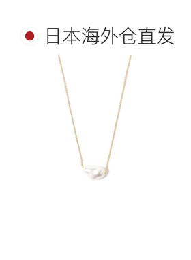 日本直邮BEAMS HEART 女士 一粒仿珍珠项链 真铜链 43420555960