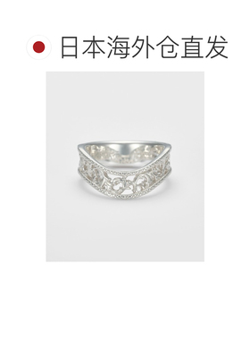 日本直邮agete 阿卡朵 女士 银色小指戒指阿坎萨【付后1h可退】
