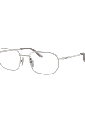 PRADA 男士眼镜 PRD51V1BC1O1 SS2026 白色 全框平光镜