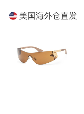自营Versace Men's VE2241 43mm Sunglasses - yellow 美国奥莱直