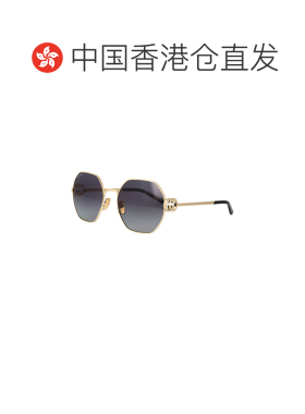 香港直邮GUCCI 女士太阳镜 GG2046S001 SS2026 金色 全框太阳镜