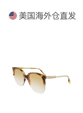 自营Victoria Beckham Acetate Women's Sunglasses - brown 美国