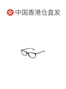 香港直邮GUCCI 男士眼镜 GG0296OA002 SS2025 白色 方框平光镜