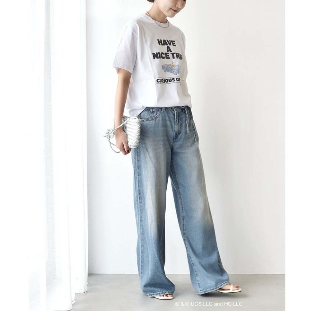 日本直邮SHIPS GOOD ROCK SPEED Curious George TEE 白色