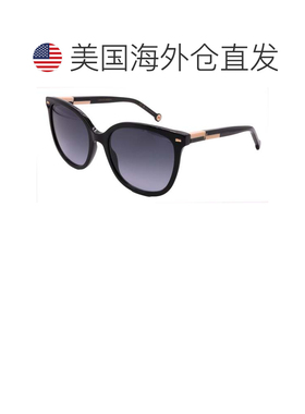 自营Carolina Herrera太阳镜HER 0136/S-KDX-55-20-145非偏振-黑