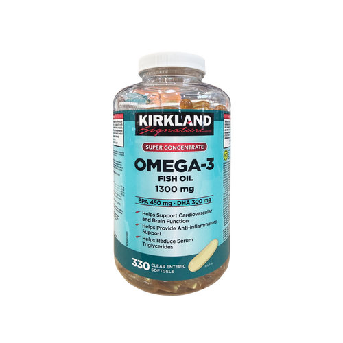 【下拉详情页领优惠】KIRKLAND Signature科克兰深海鱼油Omega-3 - 图0