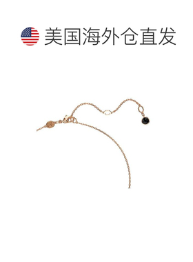1h可退 【美国直邮】施华洛世奇|天鹅，小号，黑色，玫瑰金色标志