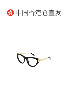 香港直邮CHLOÉ 女士眼镜 CH0352O001 SS2026 黑色 全框平光镜