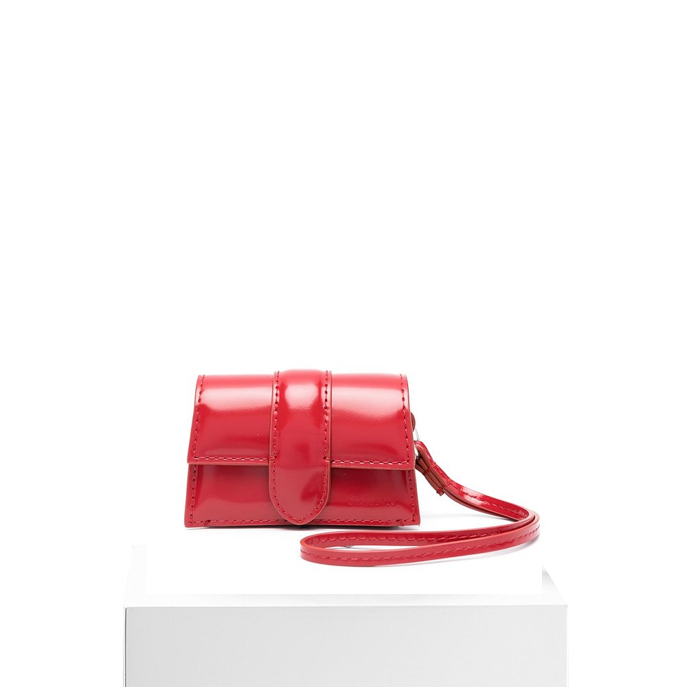 香港直邮潮奢 Jacquemus 女士JACQUEMUS Wallets Red 钱包 - 图3