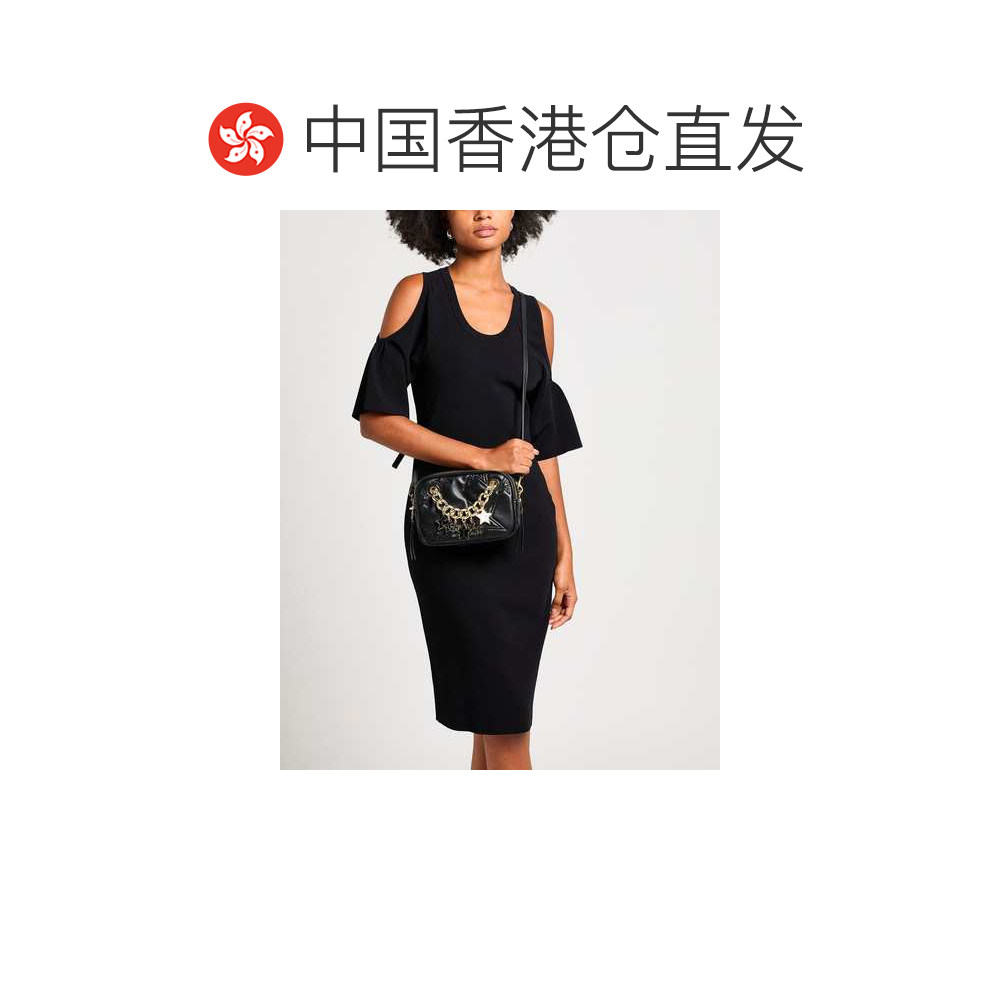 1h可退 香港直邮潮奢 versace 范思哲 女士 Bags 斜挎包 black黑,淘宝优惠券,粉丝福利购,淘宝优惠卷