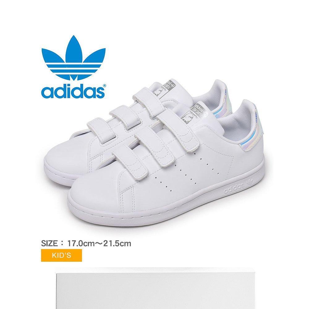 【日本直邮】ADIDAS阿迪达斯STANSMITH CF C FX7539儿童休闲运动 - 图3