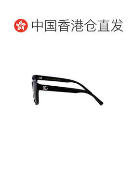 香港直邮Gucci 古驰 女士 BLACK-BLACK-GREY 醋纤太阳眼镜 GG2126