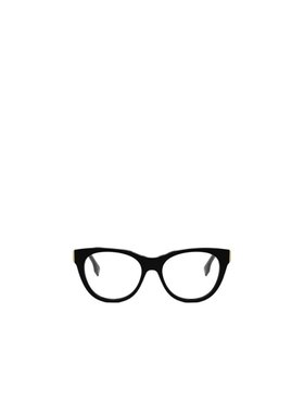 FENDI 男士眼镜 FE50101I001 AW2024 黑色 Cat-Eye眼镜