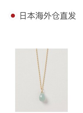 1h可退 日本直邮岩座 IWAKURA  女士天然石水滴项链 2KXZ8607吊坠