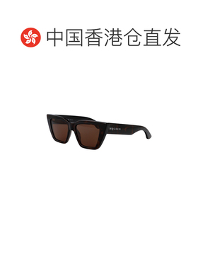 香港直邮mcqueen 亚历山大 麦昆 女士 猫眼太阳镜 AM0507S