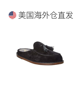 自营tod'sTOD’s Leather Mule - blue 美国奥莱直发拖鞋半拖